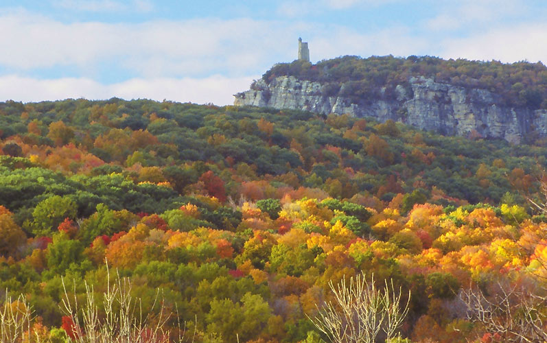 Shawangunk Mountain Scenic Byway ridge view