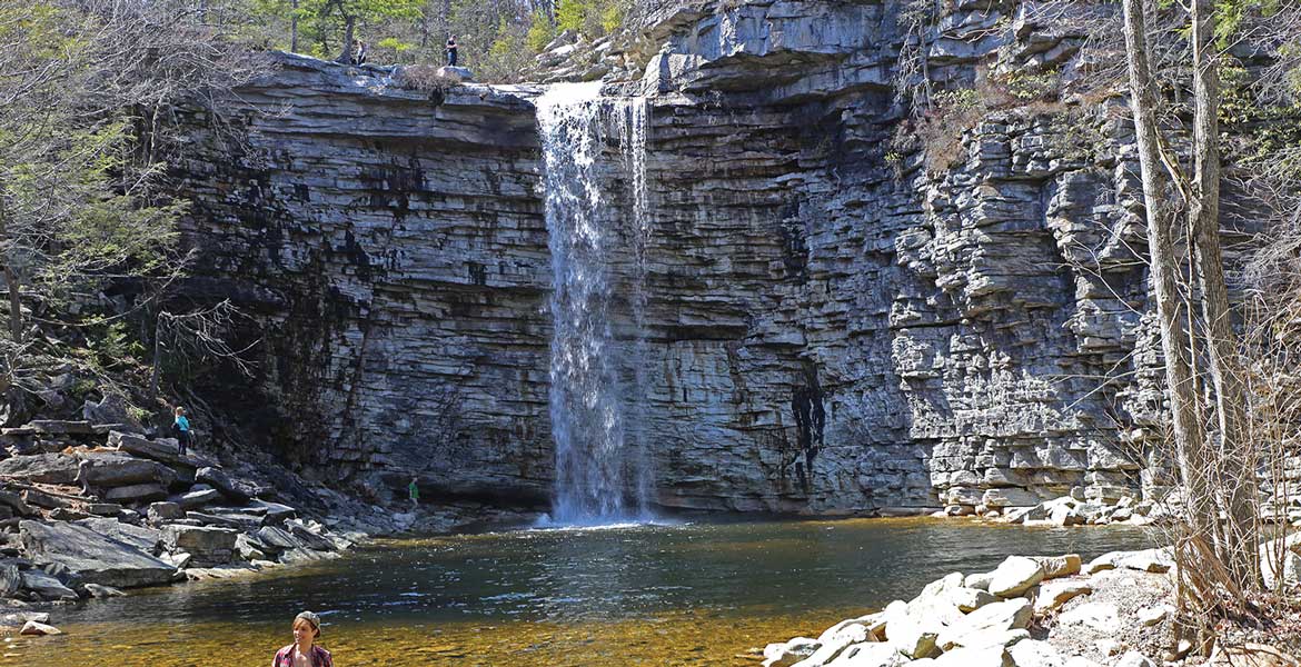 Minnewaska High Falls