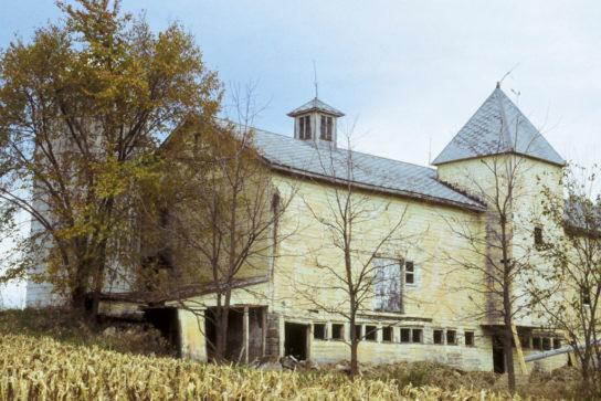 Norman style dairy barn