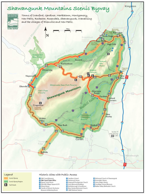Schewanagon Ridge About The Shawangunk Ridge | Shawangunk Mountains Scenic Byway